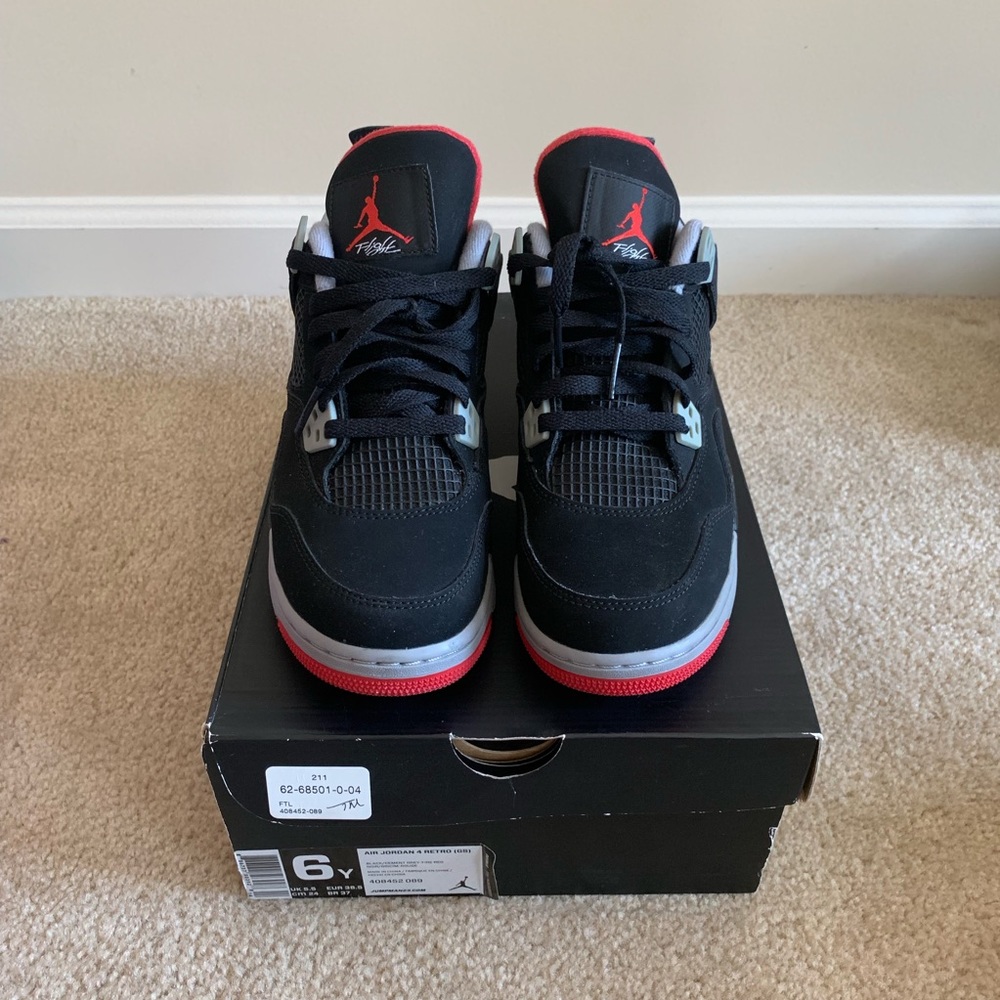 Air Jordan 4 Retro (Black/Cement)